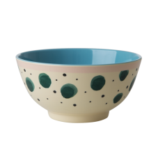 Watercolour Splash Print Melamine Bowl Rice DK